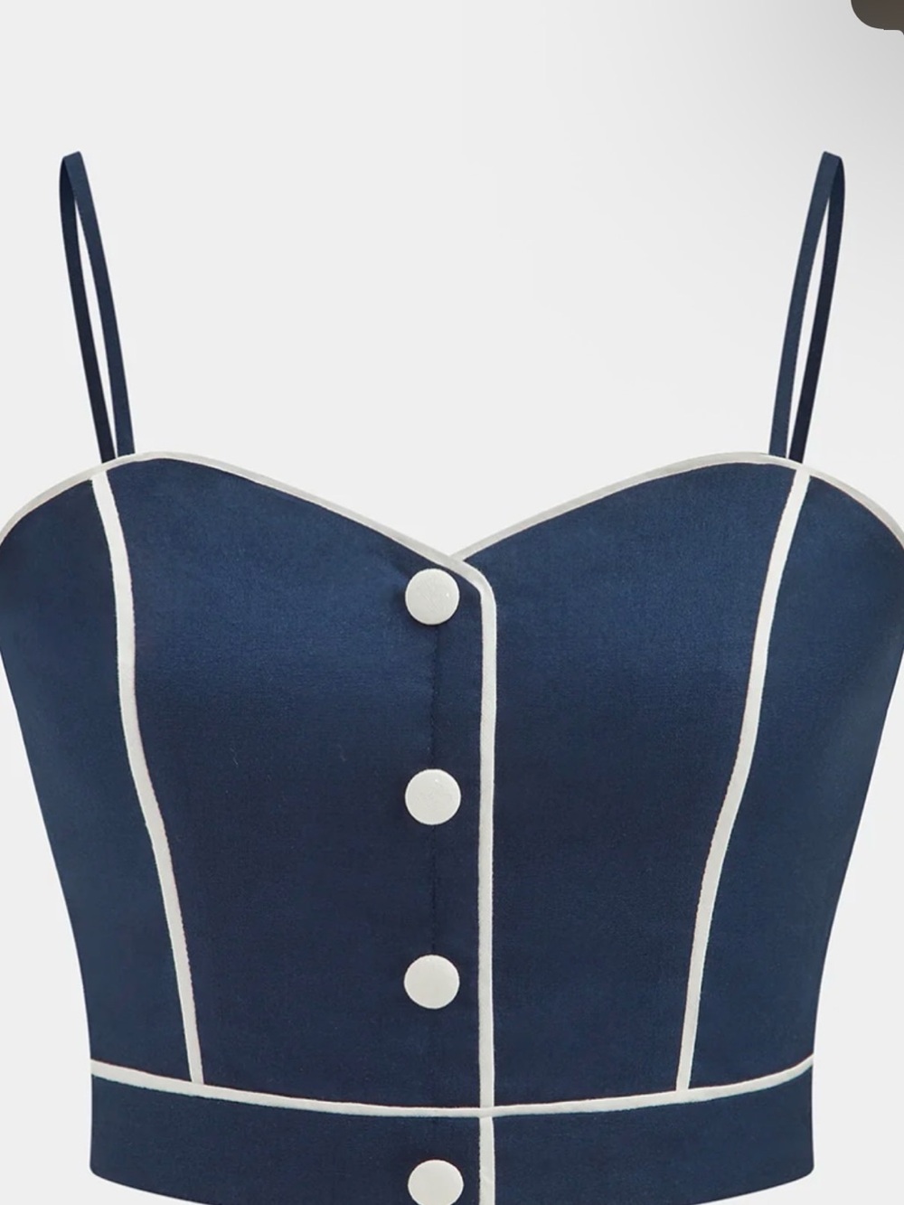 Commense!! Cotton Linen Cami Top & Wide Leg Pants Set - Picture 3 of 7
